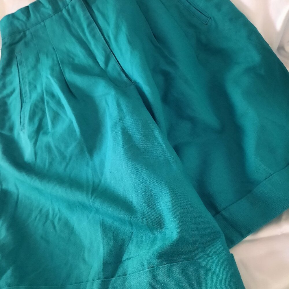 Brand New Green Color Summer Short For Women